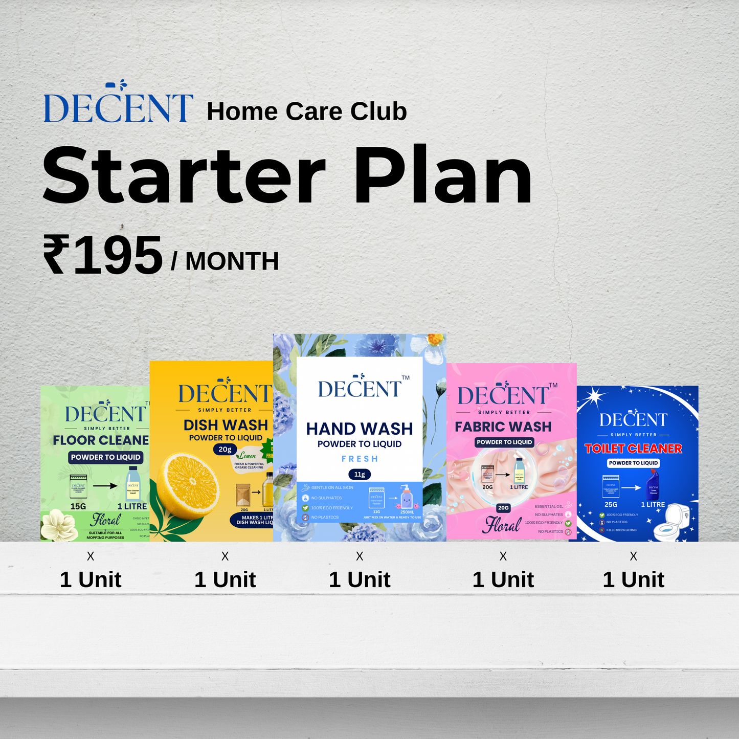 Decent Home Care Starter Plan